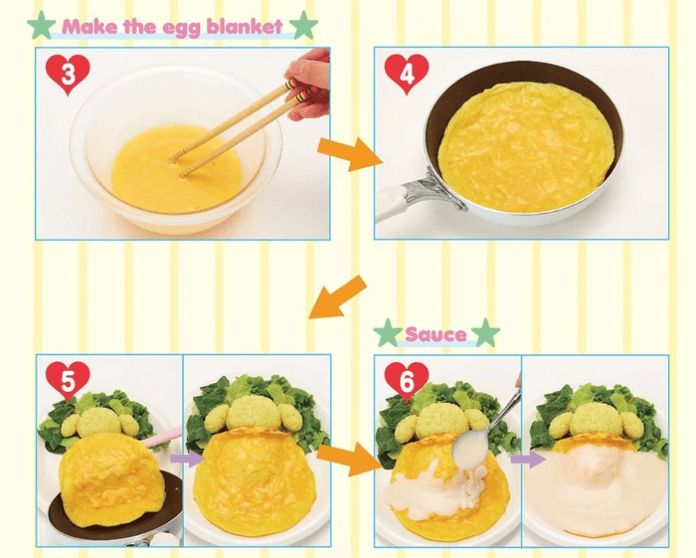 10 phút làm trứng cuộn cơm kiểu Nhật siêu đáng yêu lại đủ chất, con trẻ mê tít 'chén tì tì'