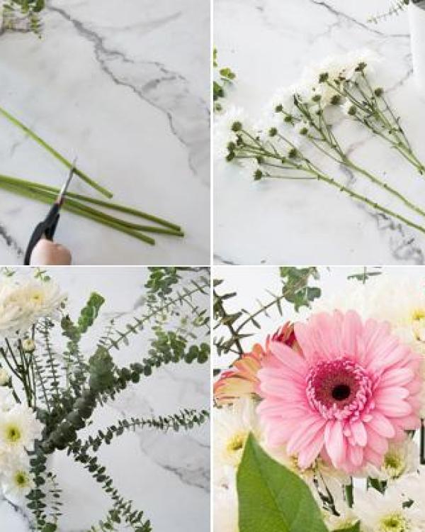 3 cách cắm hoa trang trí nhà đẹp từ những vật dụng thường ngày