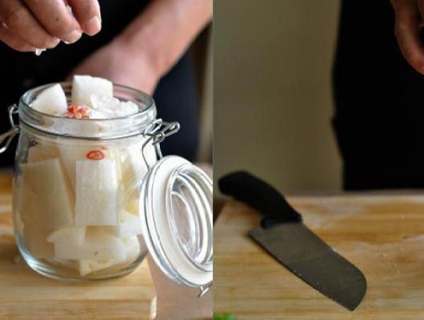 4 bước đơn giản làm củ cải muối chua ngọt ăn với gì cũng ngon