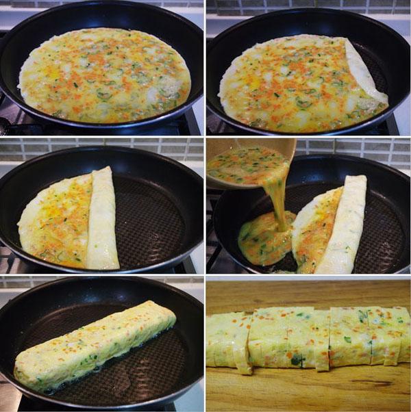4 cách làm món trứng cuộn đơn giản ngon miệng đưa cơm