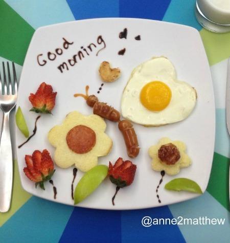 Bữa sáng cuốn hút từ trứng