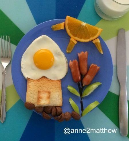 Bữa sáng cuốn hút từ trứng