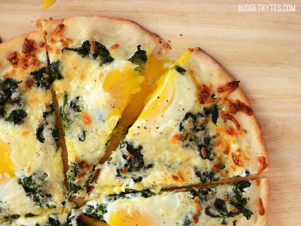 Bữa sáng làm pizza trứng ăn vừa ngon vừa đủ chất