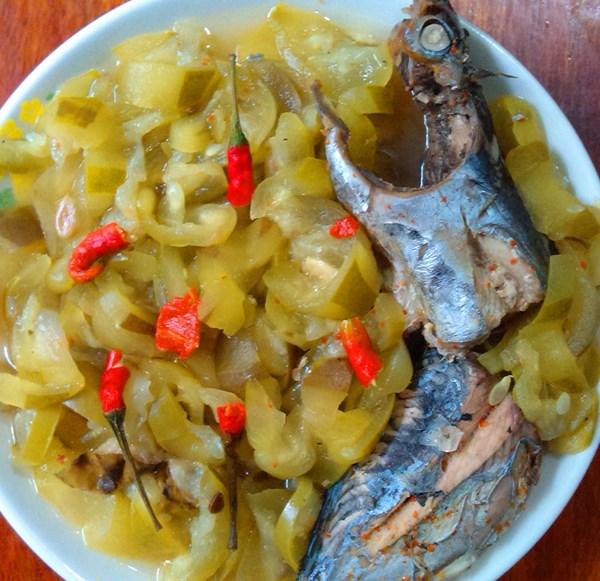 Cá ngừ kho dưa: Món "vạn người mê" của xứ Quảng