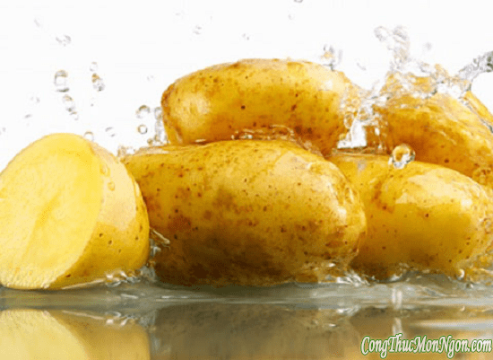 Các tác dụng của nước ép khoai tây với con người