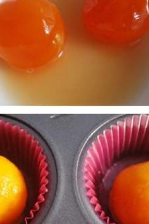 Cách làm bánh cupcake bông lan trứng muối cực xinh cho bé