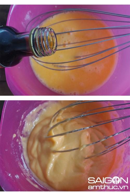 Cách làm bánh cupcake bông lan trứng muối cực xinh cho bé
