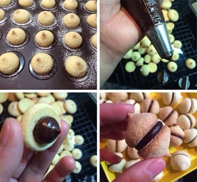 Cách làm bánh kẹp chocolate ngọt ngào kiểu Pháp