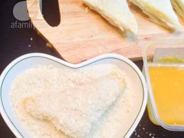 Cách làm bánh mì chiên thơm giòn vàng ruộm cho bữa sáng ngon miệng