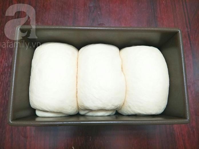 Cách làm bánh mì gối mềm thơm mê mẩn