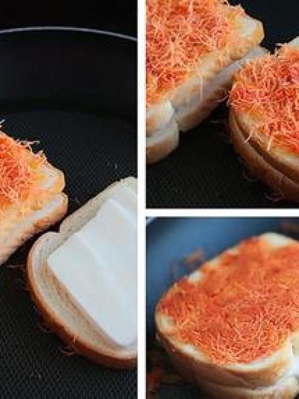 Cách làm bánh mì kẹp phô mai ngon quên sầu cho bữa sáng!