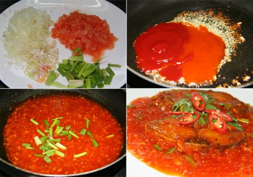 Cách làm cá thu sốt cà chua siêu ngon siêu hấp dẫn