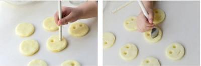 Cách làm khoai tây chiên hình mặt cười siêu cute