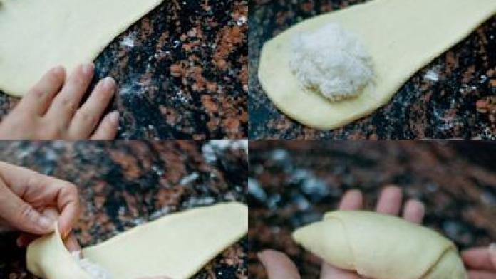 Cách làm món bánh mì cuộn dừa ngọt mềm cho bữa sáng ngon miệng