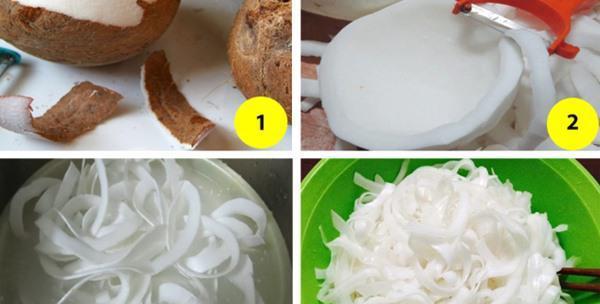 Cách làm mứt dừa thơm ngon đơn giản tại nhà cho ngày Tết