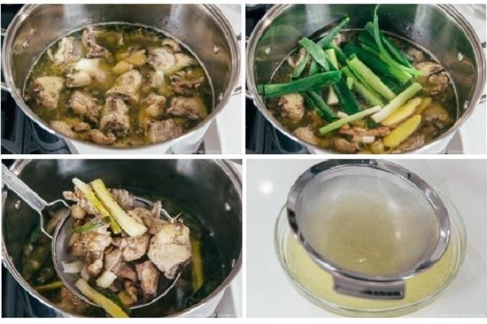 Cách làm nước dùng gà thơm ngọt, nấu canh hay súp đều ngon ngất ngây
