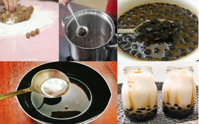 Cách làm trà sữa trân châu tại nhà đơn giản ngon như ngoài hàng