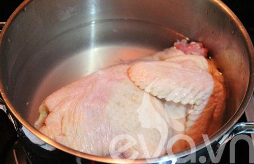 Cách nấu món cháo kê thịt gà thơm ngon chào ngày mới