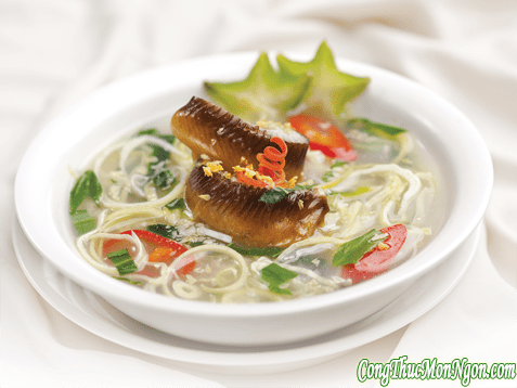 Canh lươn nấu bắp chuối hột: món ăn lạ miệng, thơm ngon, bồi bổ khí huyết