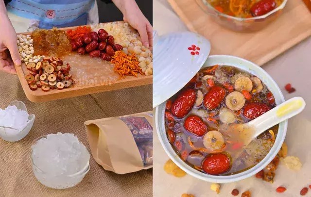 Chè dưỡng nhan - biến thành đầu bếp cung đình chỉ 15 phút nhờ bộ nguyên liệu từ bếp chè Thái