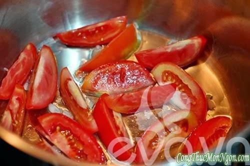 Công thức món bún thịt nấu chua