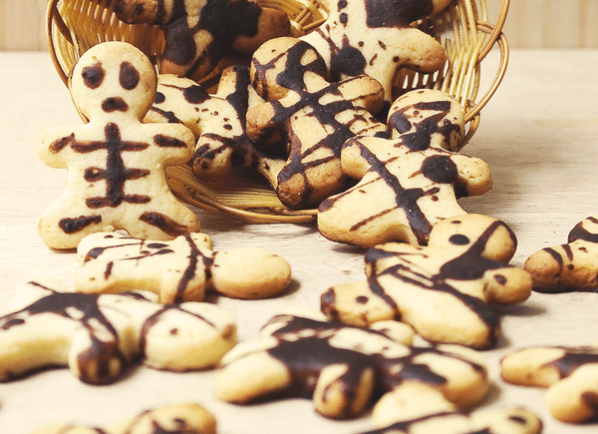 Cookies hình thây ma ngày Halloween: rất sợ và rất ngon!
