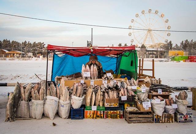 Đi chợ ở nơi lạnh nhất thế giới -50 độ có gì đặc biệt?