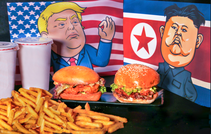 Đủ món ăn thức uống ra lò nhân hội nghị Mỹ - Triều