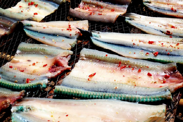 Đủ món ngon từ cá xương xanh ở đảo Nam Du