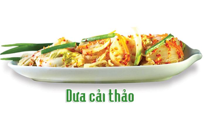 Dưa cải thảo, món Hàn hợp khẩu vị Việt