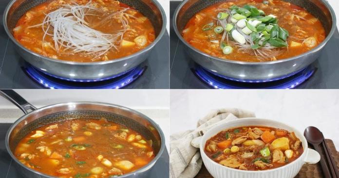 Gần Tết bận rộn, nấu nồi miến gà kiểu Hàn thì cả nhà có bữa ăn ngon lành lại nhanh gọn