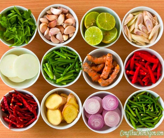 Gia vị - bí quyết của ẩm thực Thái