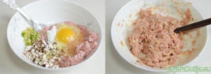 Hấp dẫn với món trứng cuộn thịt