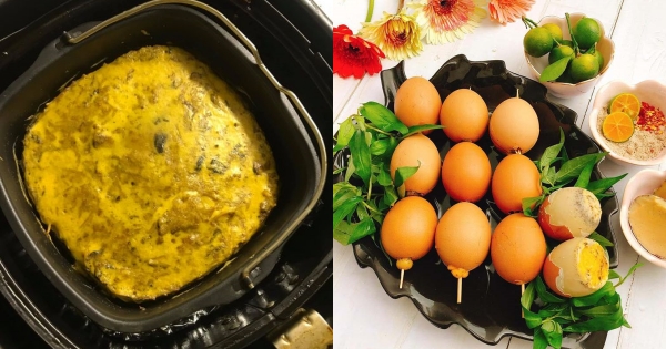 Hội chị em giảm cân đừng bỏ qua 3 công thức làm trứng nướng siêu đơn giản, ít calo và ăn là nghiện bằng nồi chiên không dầu này