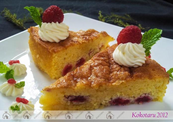 Hướng dẫn cách làm Buttermilk raspberry cake