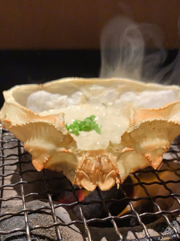 Huyme mê mai cua nướng phô mai kiểu Nhật