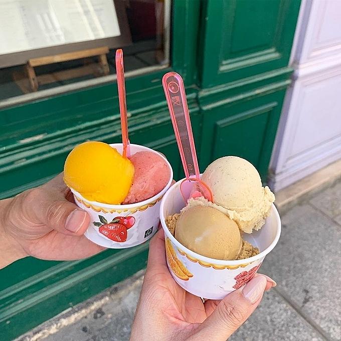 Kỳ Duyên thăm 'tiệm kem Song Hye Kyo' ở Paris
