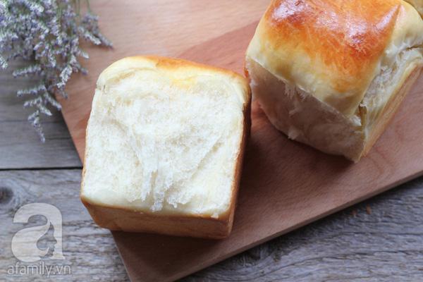 Làm bánh mì hokkaido thơm phức mềm ngon mời cả nhà ăn sáng