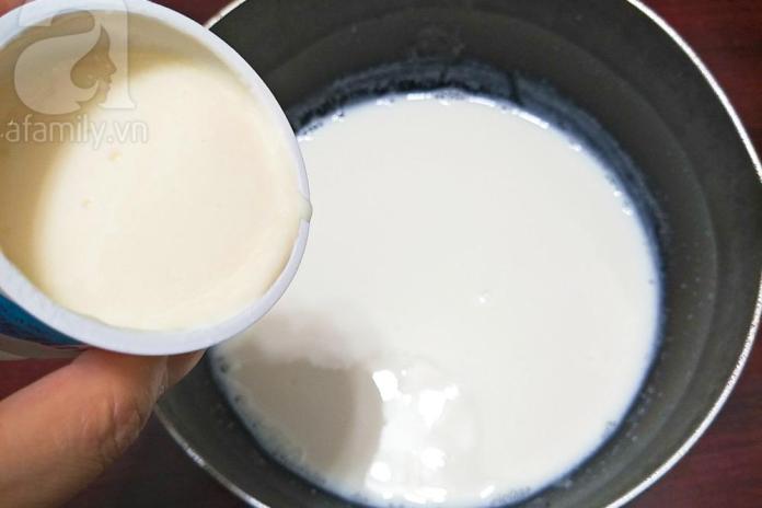 Mẹ Táo chia sẻ công thức làm sữa chua phô mai ngon ngất ngây