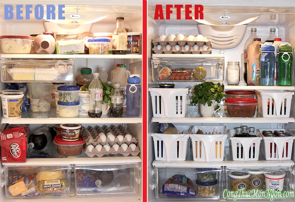 Mẹo bảo quản và sắp xếp thực phẩm hợp lý trong tủ lạnh
