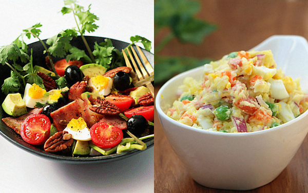 Muốn giảm cân chớ bỏ qua công thức làm 2 món salad cực ngon này!