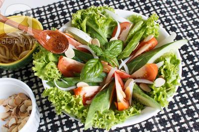Muốn giảm cân nhanh đừng bỏ qua 2 món salad ngon này!