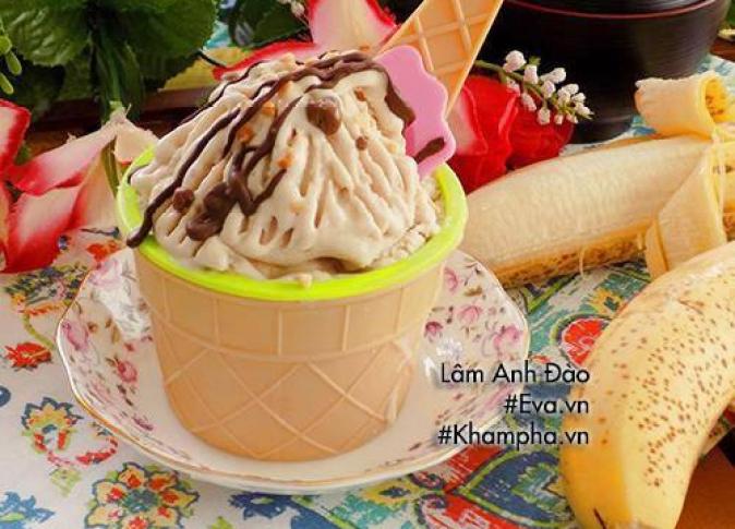 Những cách làm kem chuối mát lạnh vừa đơn giản lại ngon, hè này hết lo nắng nóng