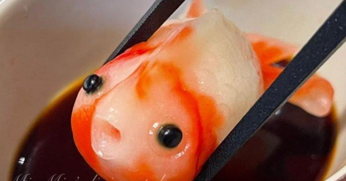 Những miếng dimsum khiến người ăn không phân biệt nổi là cá thật hay giả