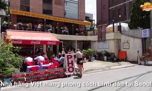 Quán ăn Việt kiểu bình dân đông khách ở Seoul