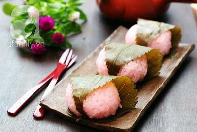 Sakura Mochi - món bánh Trung thu đặc biệt từ nước Nhật