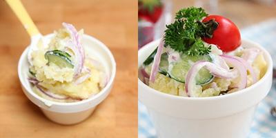Salad khoai tây hoàn hảo cho thực đơn giảm cân
