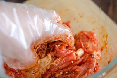 Thịt heo xào cay kiểu Hàn
