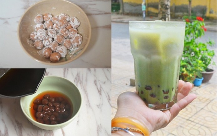 Thử tạo "trend" mới với món sữa tươi trà xanh trân châu đường đen có khi “hot” đến bất ngờ