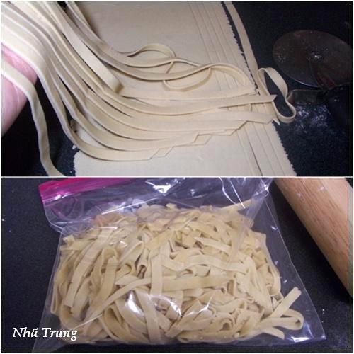 Tự làm sợi pasta - mỳ Ý tại nhà